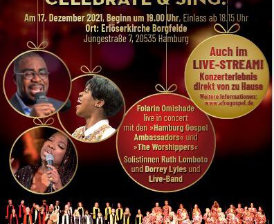 Christmas Gospel Night! Celebrate & Sing! 2021